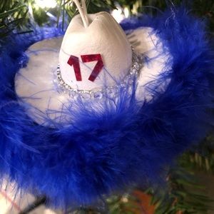 Buffalo Bills Christmas Glam Ornament Josh Alen